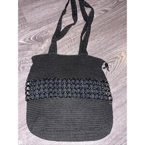 Vintage Excellent Crotchet Knitting Shoulder Bags Handwoven Handbags